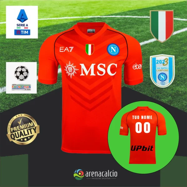 Maglia Napoli Portiere Orange 2023-24
